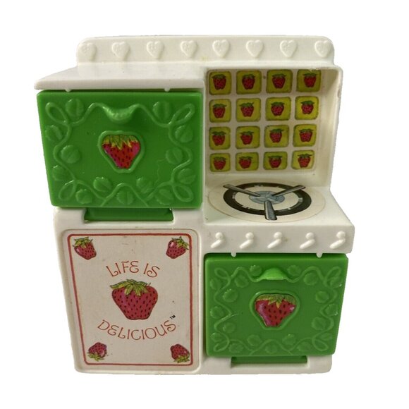 Vintage Strawberry Shortcake Berry Bake Shoppe 1980 Furniture Stove - Picture 1 of 8